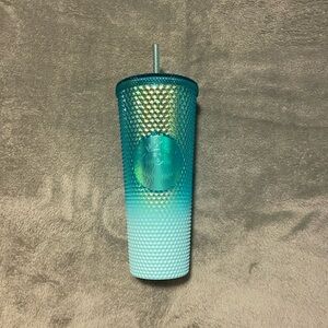 Starbucks Blue Gradient Textured Tumbler